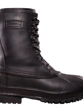 LaCrosse Iceman Black Lace-Up Waterproof Steel Toe Boot Sz 11